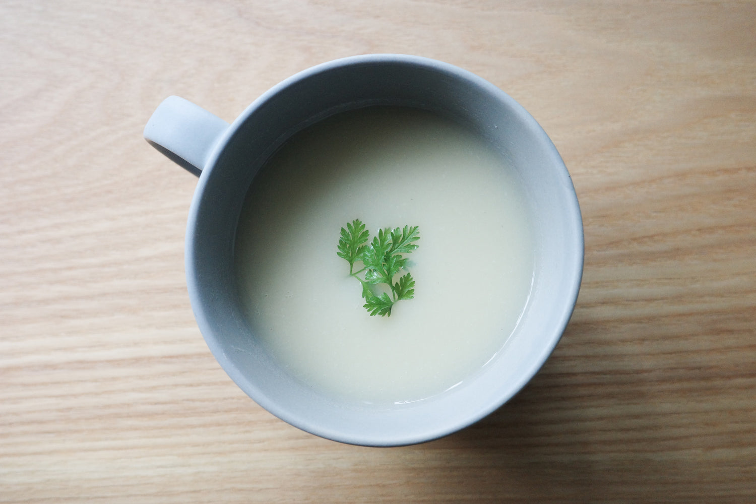 爽やか冷スープ。あまざけビシソワーズ🌿